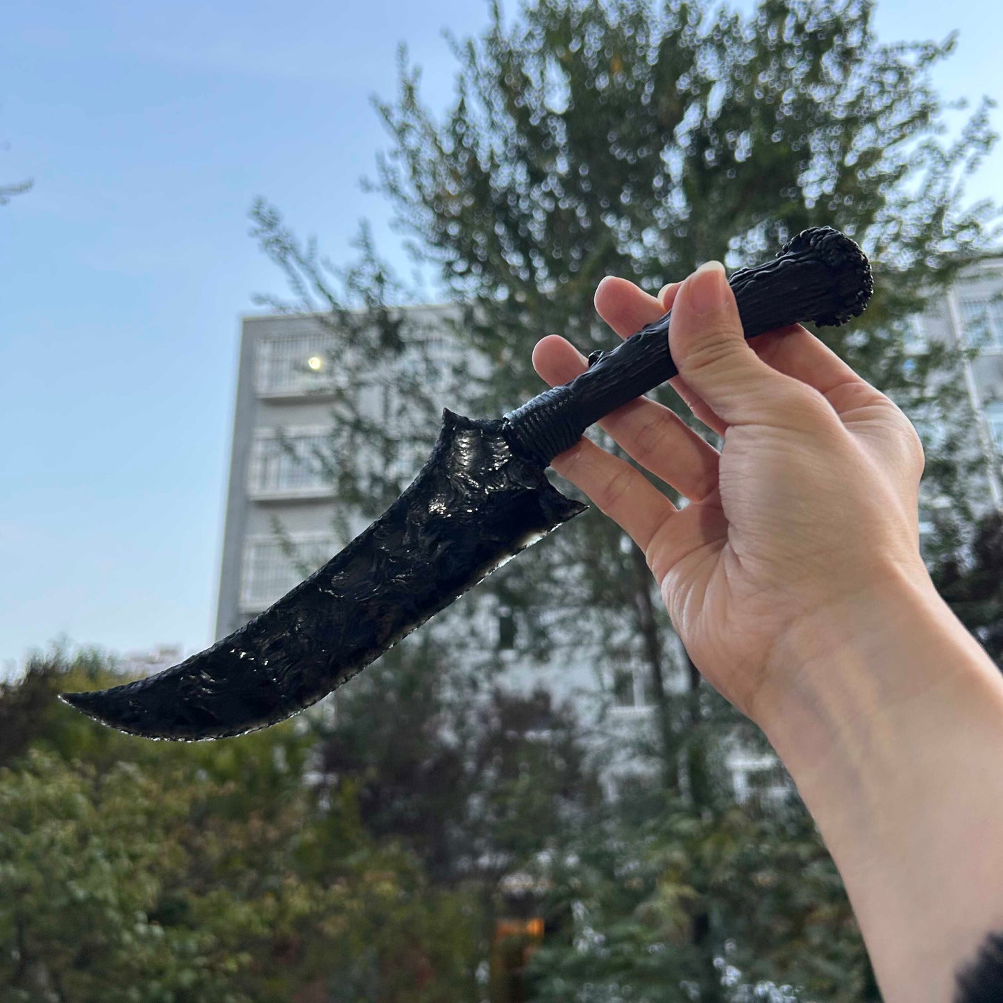 The Void Blade|Obsidian Hunting Knife