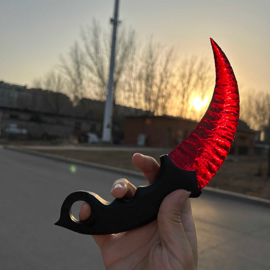 Crimson Lotus｜Red Crystal Karambit