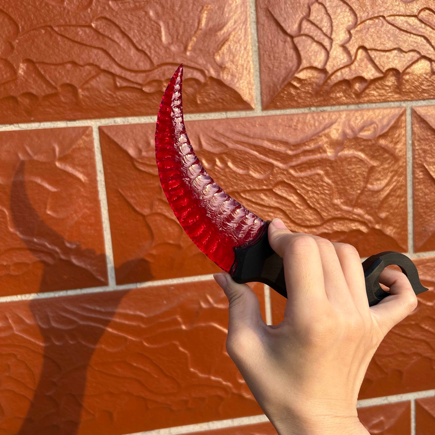 Crimson Lotus｜Red Crystal Karambit