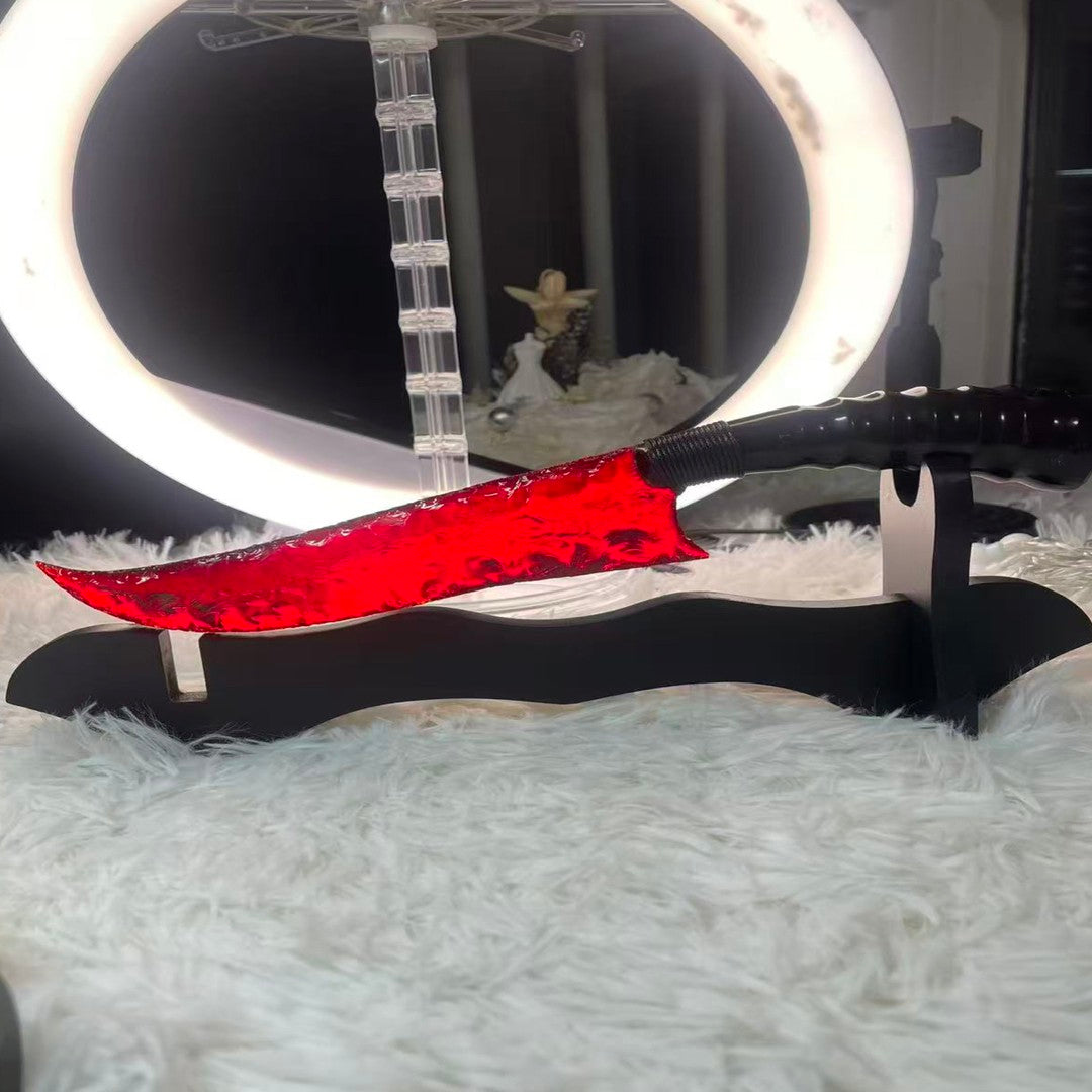 The Embers｜Red Glass Hunting Knife